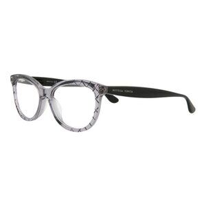 Bottega Veneta Womens Cat Eye Grey Black Transparent Fashion Designer Eyewear